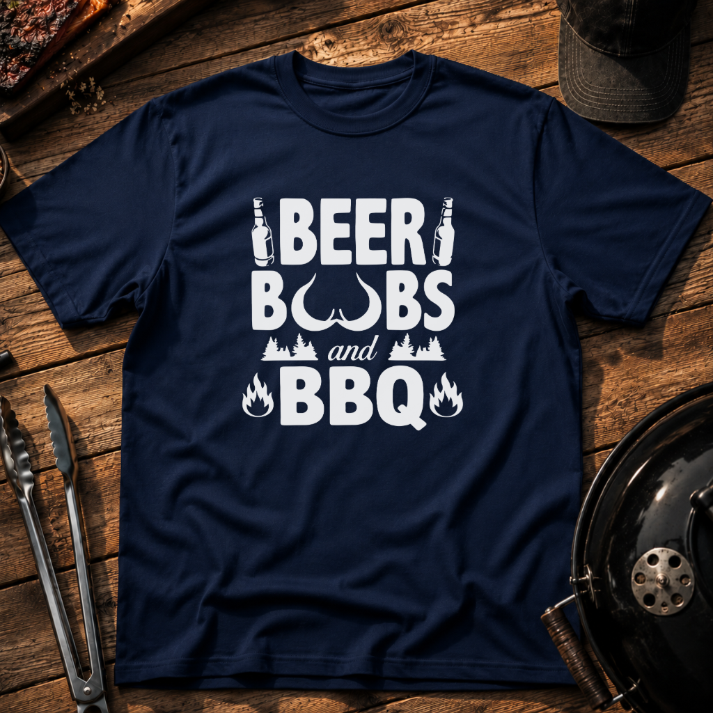 Beer, Boobs and BBQ T-Shirt