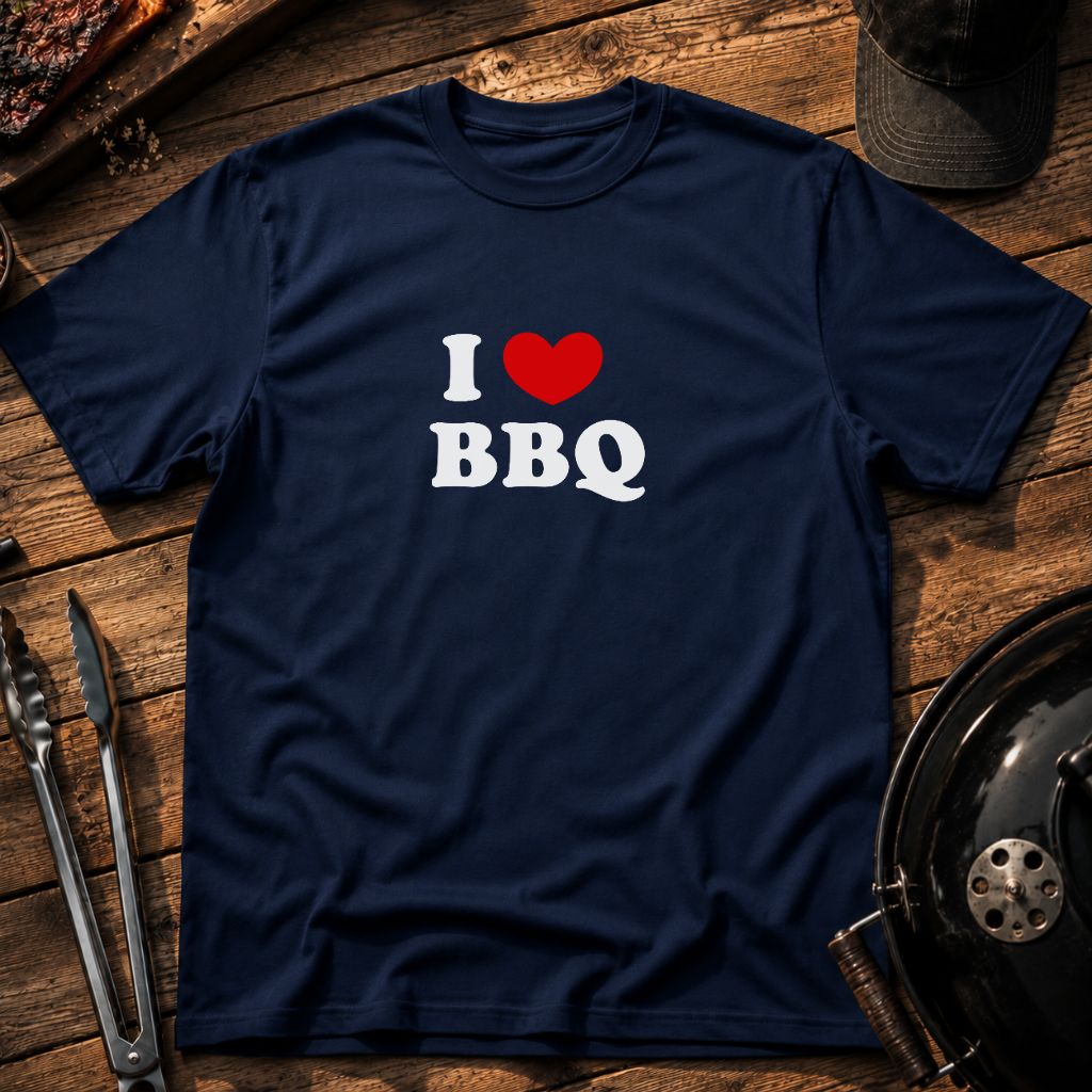 I Love BBQ T-Shirt