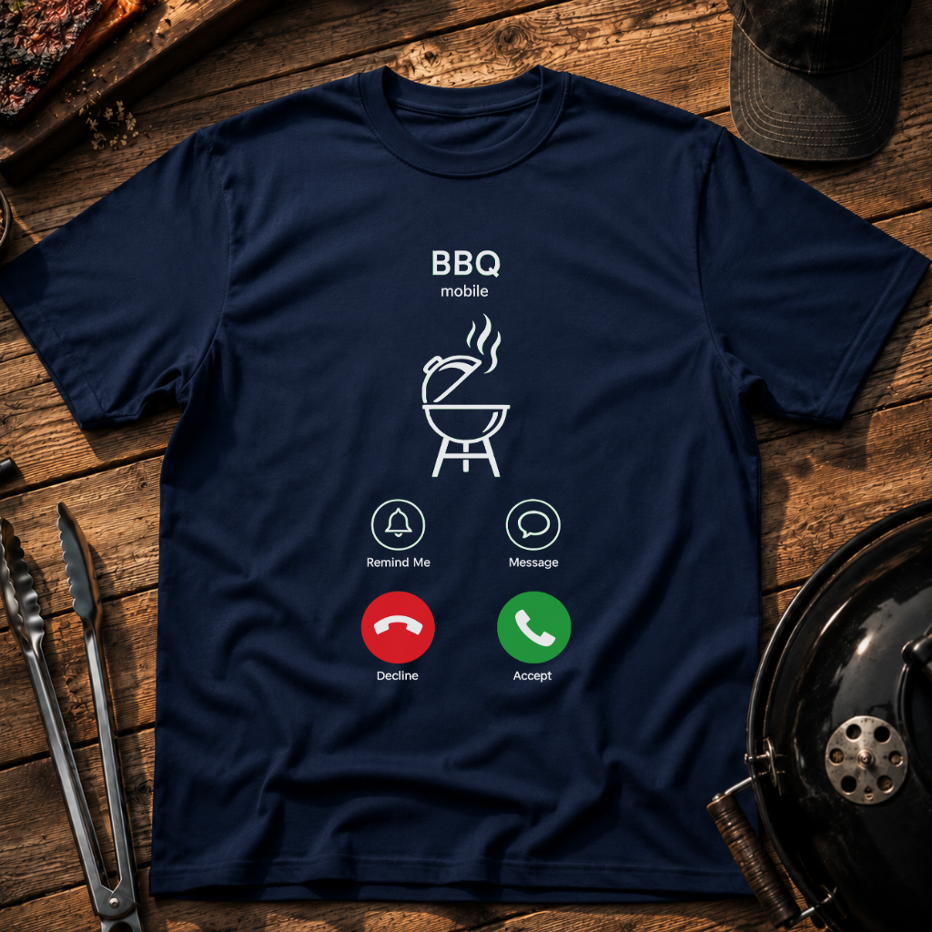 BBQ Mobile Caller T-Shirt