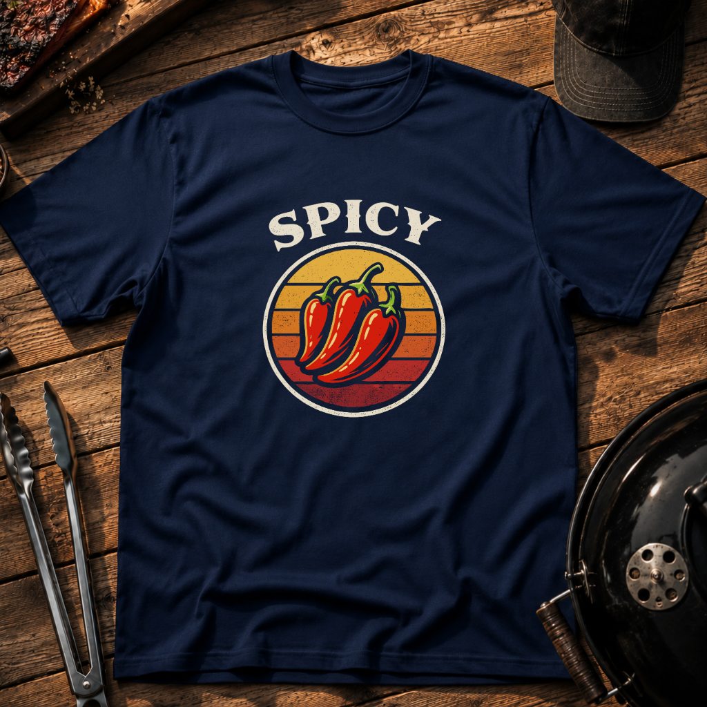 Spicy Pepper Retro T-Shirt