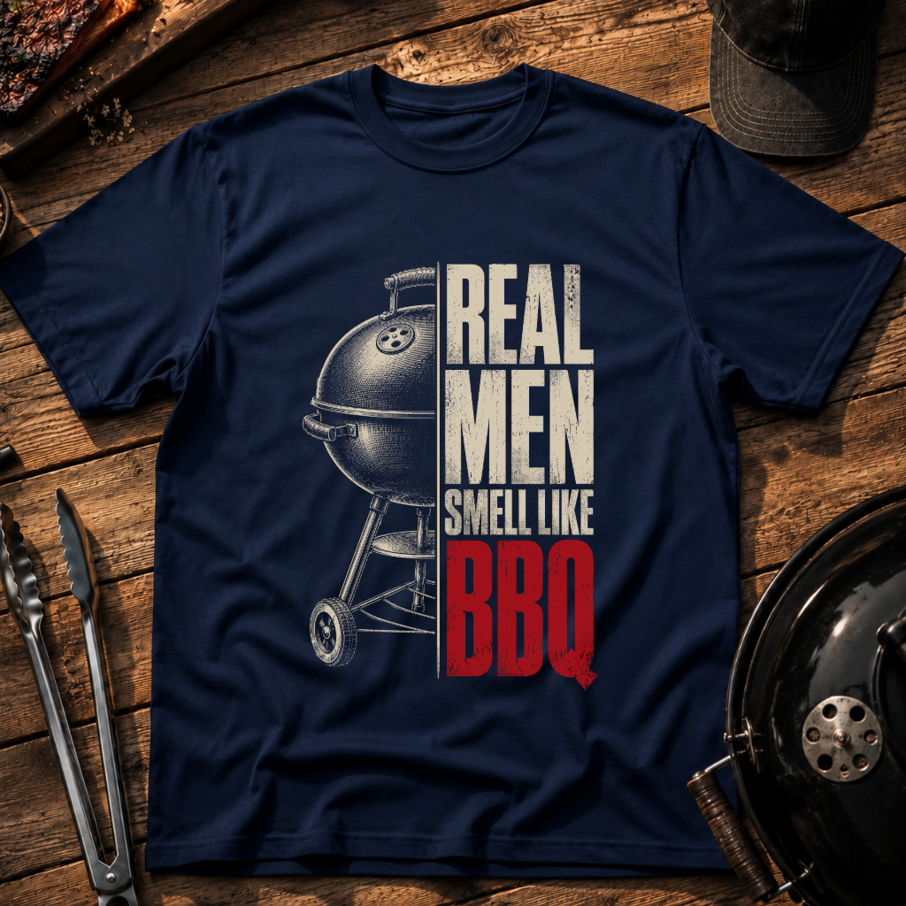 Real Men Smell Like BBQ T-Shirt