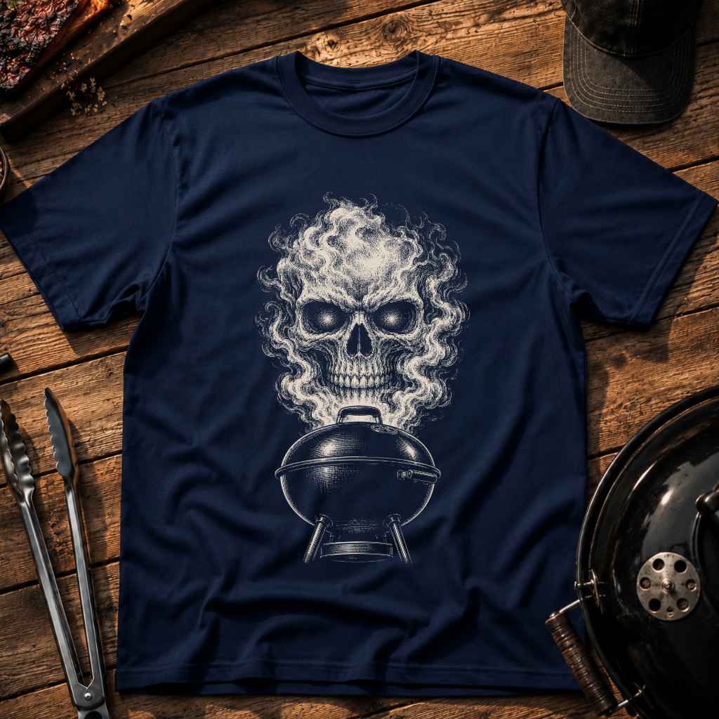 Smoky Skull Grill T-Shirt