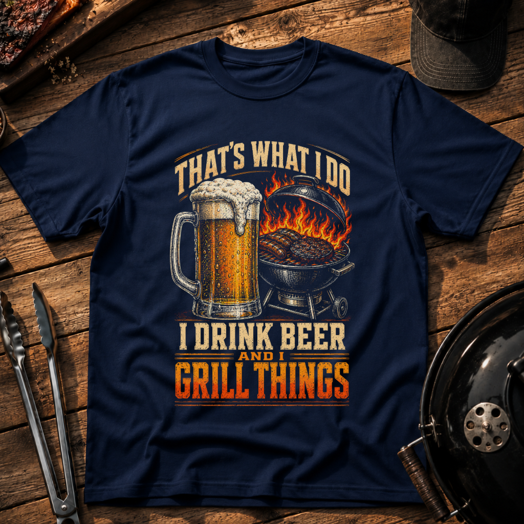 Grillin' & Beer T‑Shirt