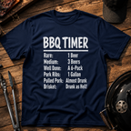 BBQ Timer Funny Grilling T-Shirt
