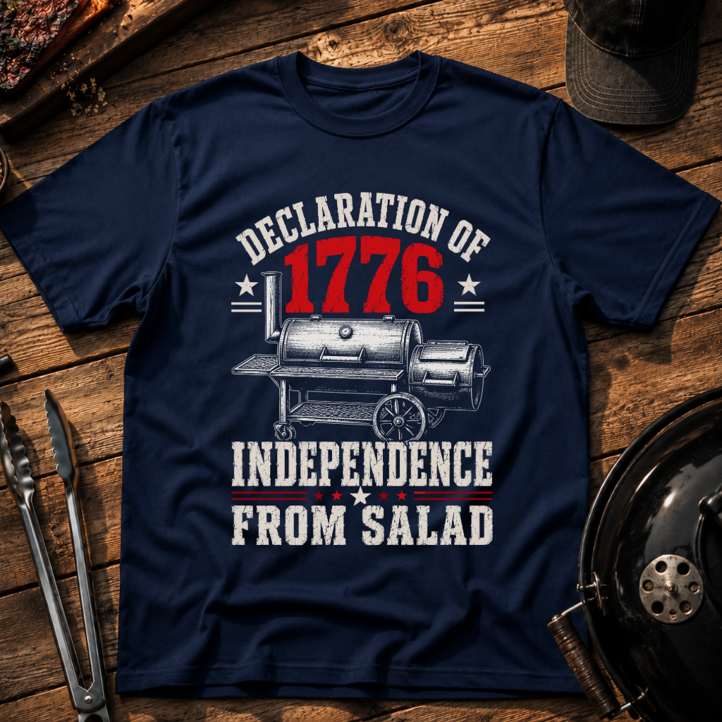 Declaration of 1776 BBQ T-Shirt