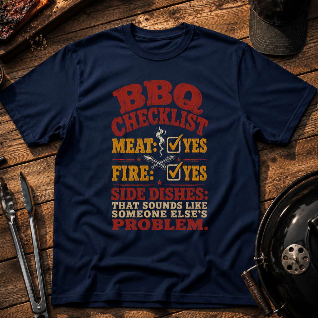 BBQ Checklist T-Shirt