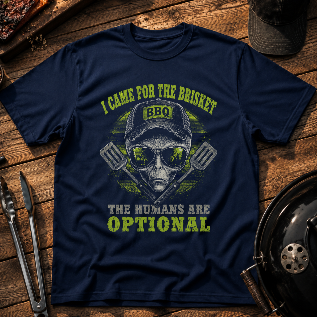 I Came For The Brisket UFO T-Shirt