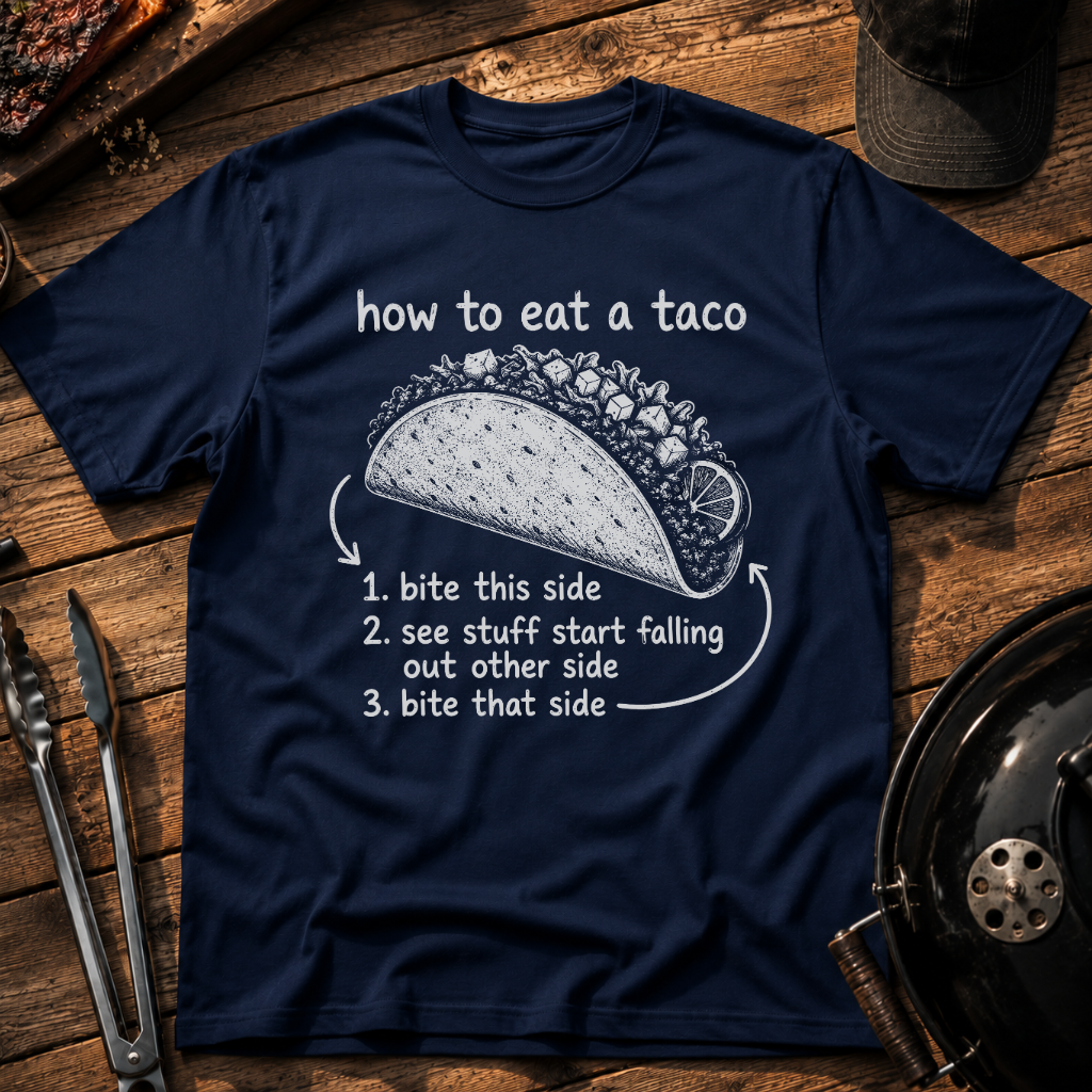 How to Eat a Taco T-Shirt