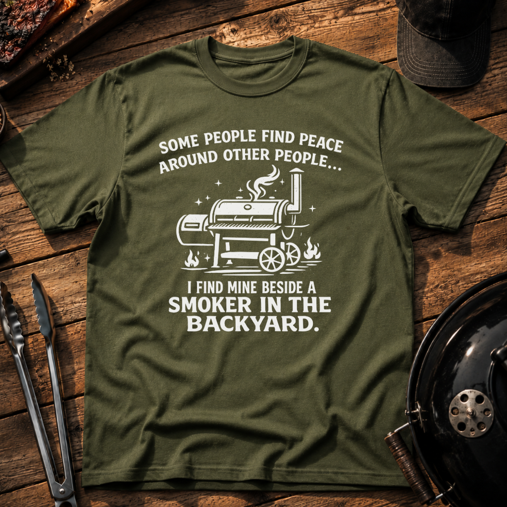 Peace Beside a Smoker T-Shirt