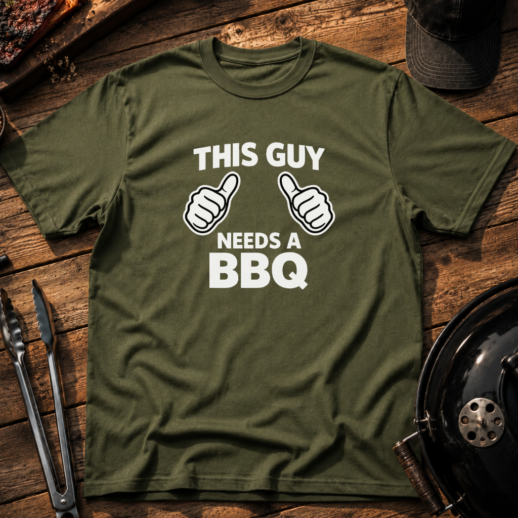 This Guy Needs a BBQ T-Shirt