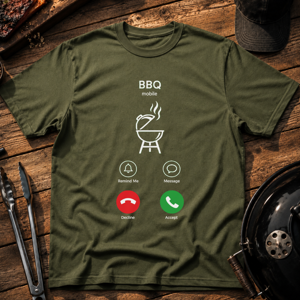 BBQ Mobile Caller T-Shirt