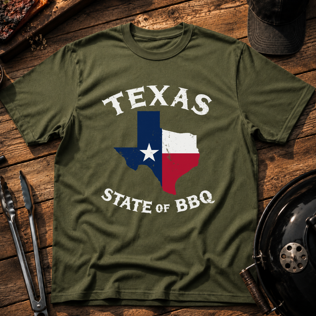 Texas State of BBQ T-Shirt
