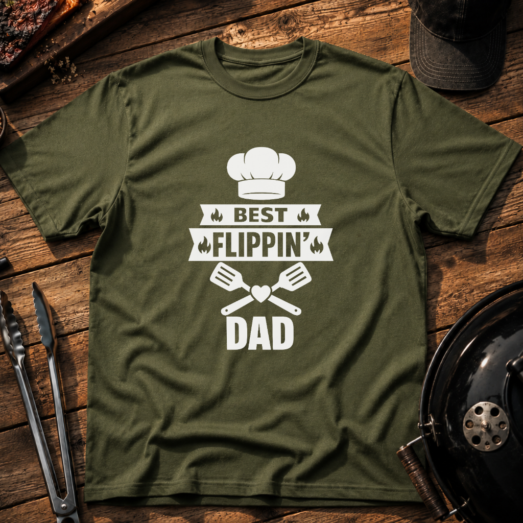 Best Flippin' Dad T-Shirt