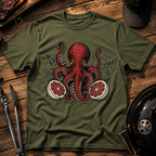 Red Octopus T‑Shirt