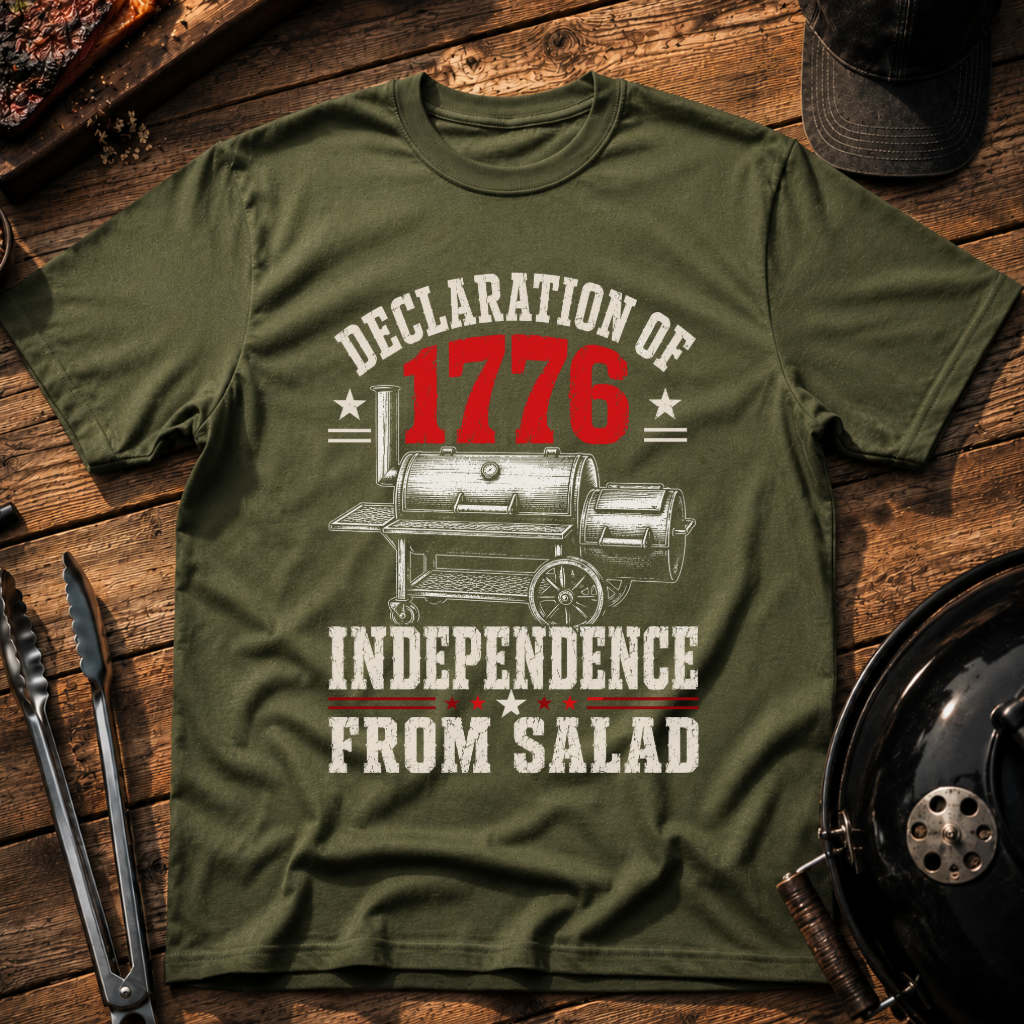 Declaration of 1776 BBQ T-Shirt