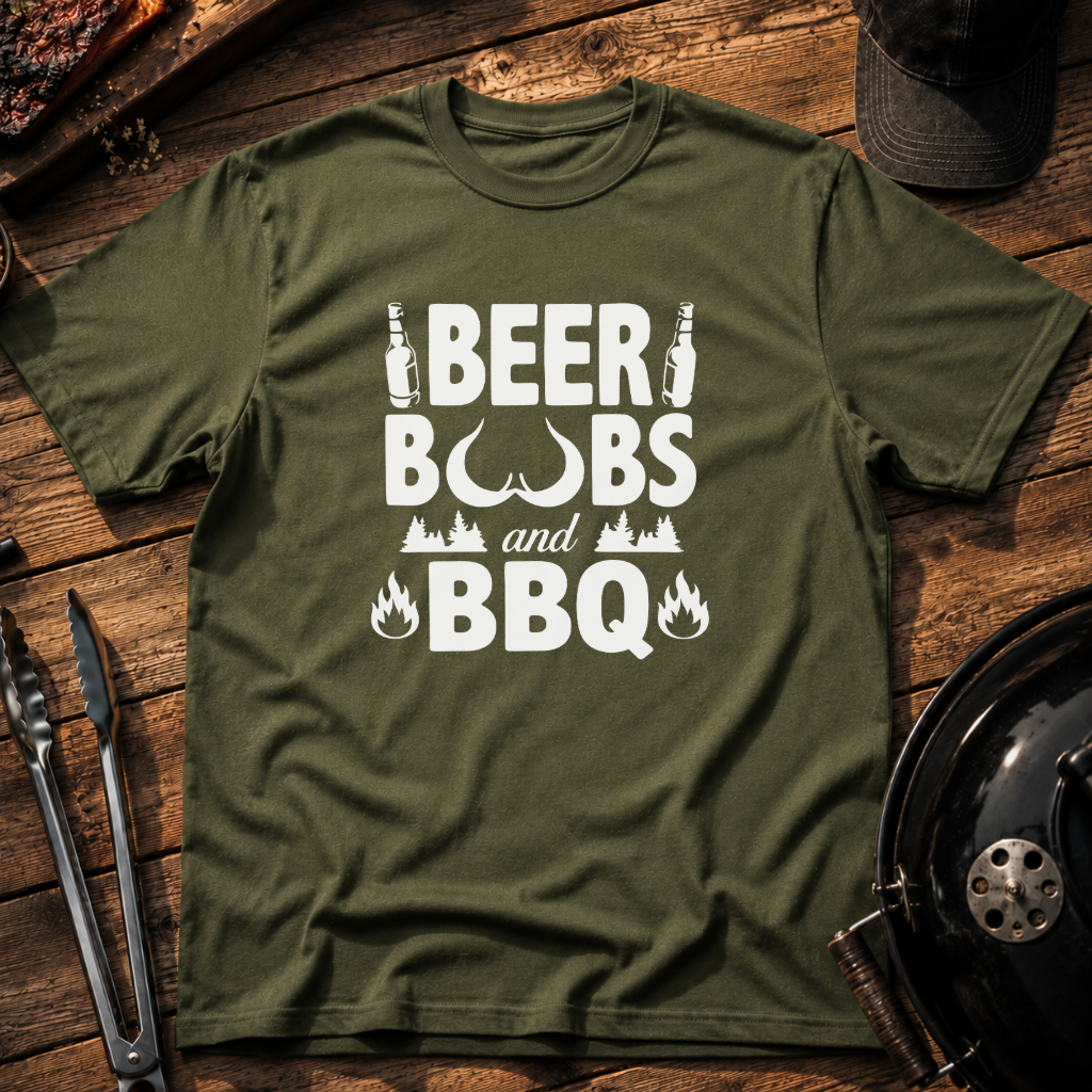 Beer, Boobs and BBQ T-Shirt
