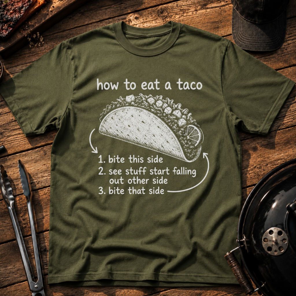 How to Eat a Taco T-Shirt