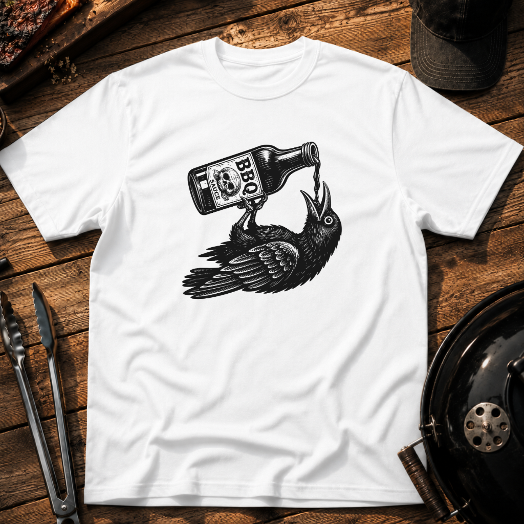 BBQ Sauce Crow T-Shirt
