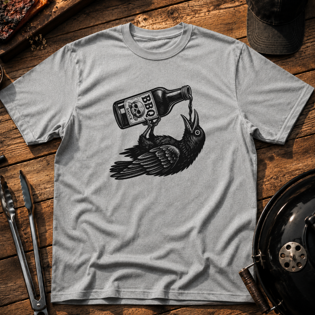 BBQ Sauce Crow T-Shirt