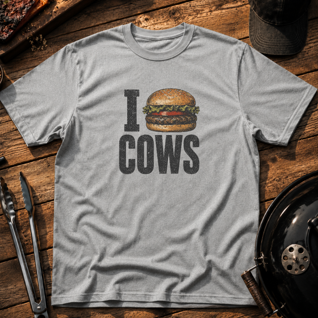 I Burger Cows T-Shirt
