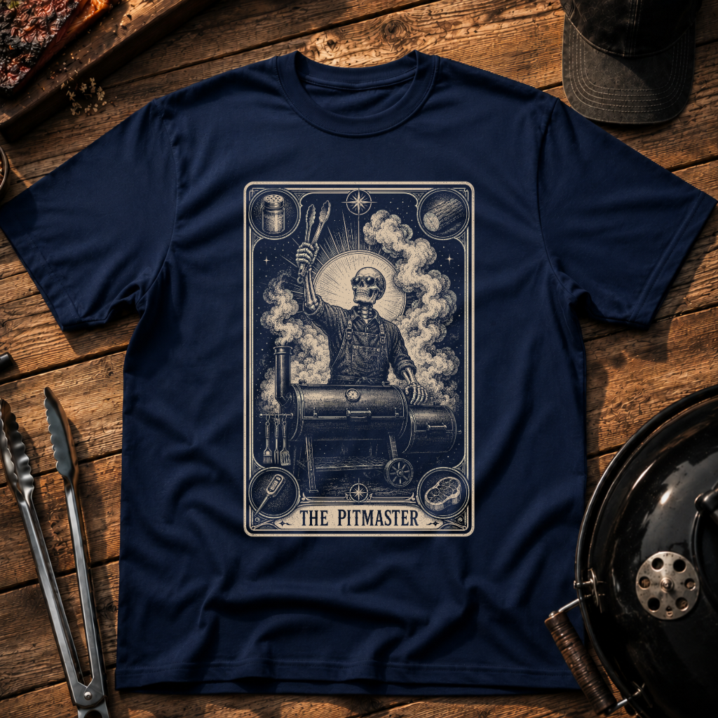 The Pitmaster - Tarot Card T-Shirt