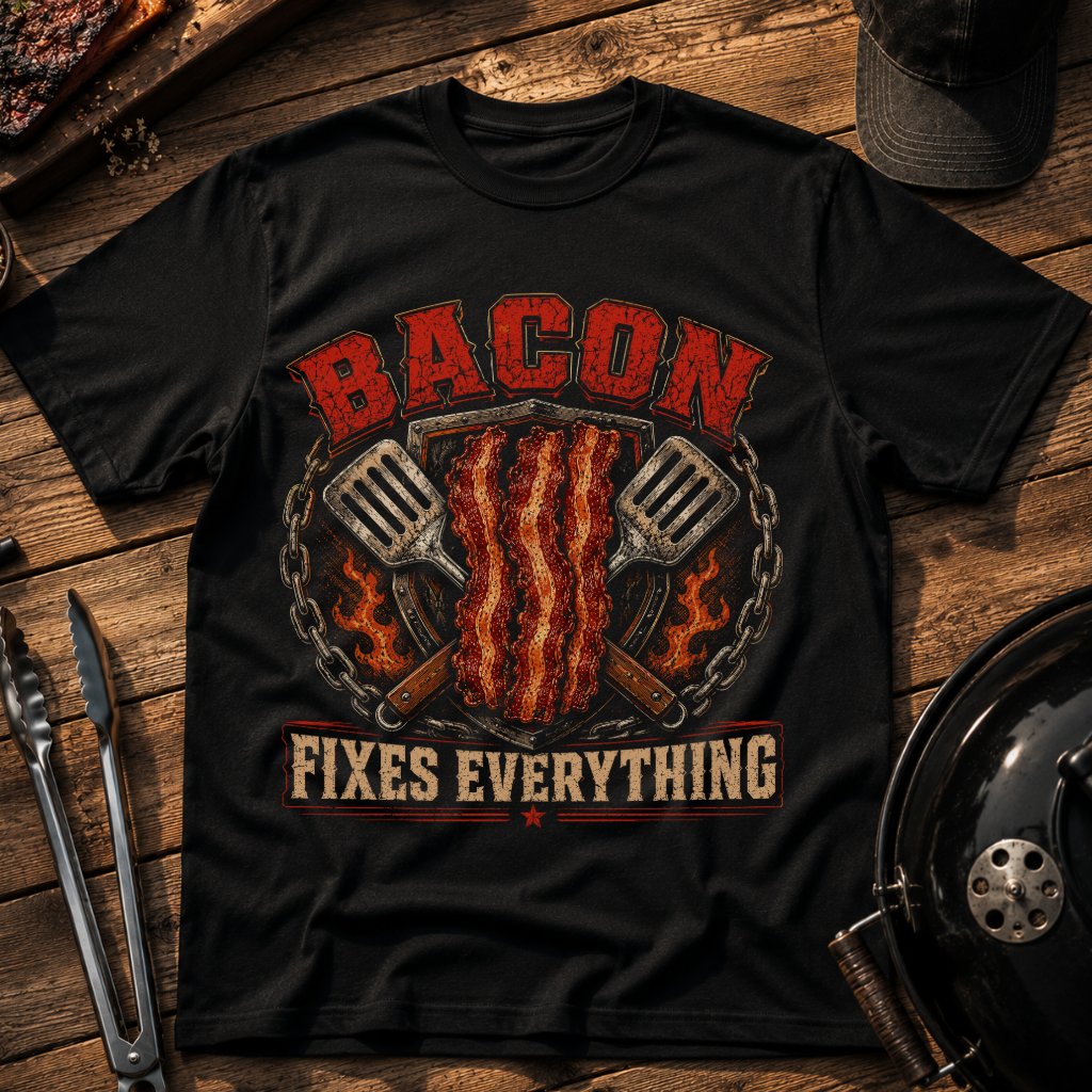 Bacon Fixes Everything T-Shirt