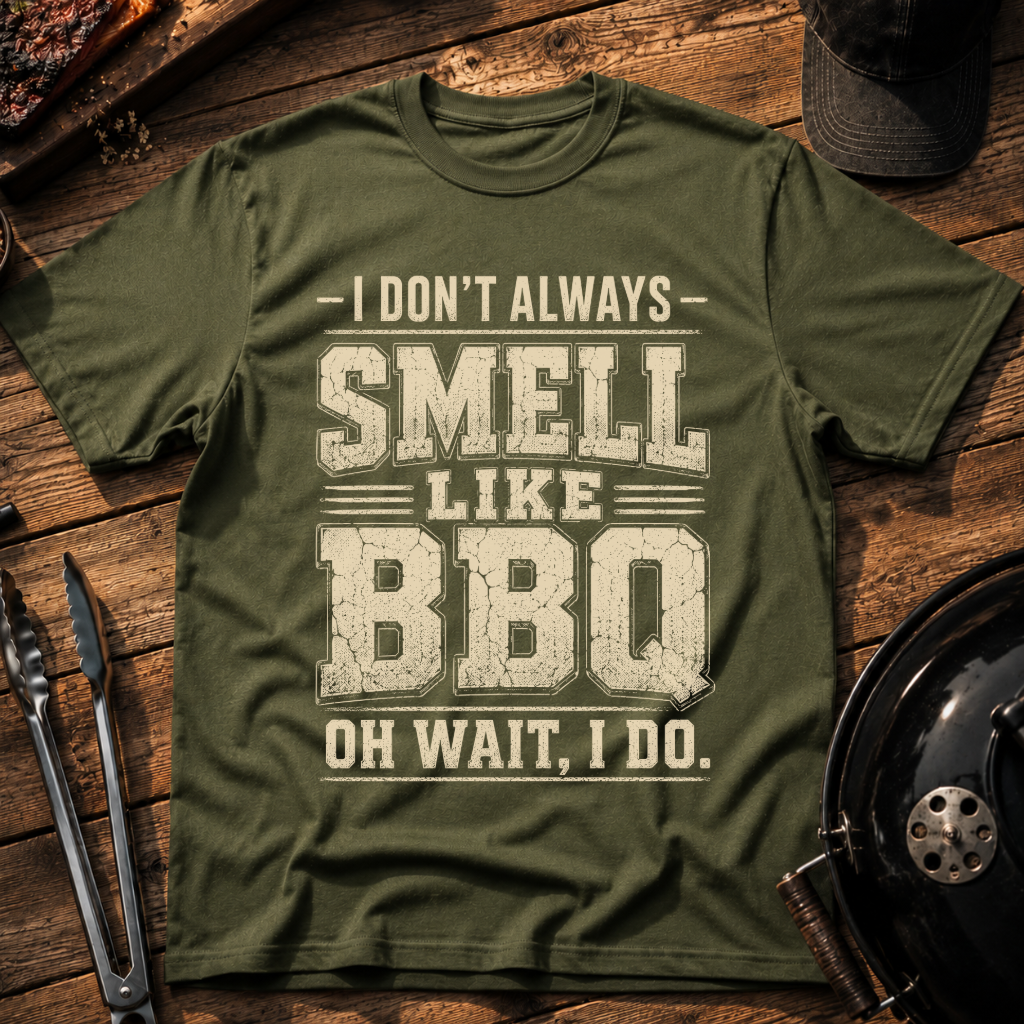 I Don't Always Smell Like BBQ T-Shirt