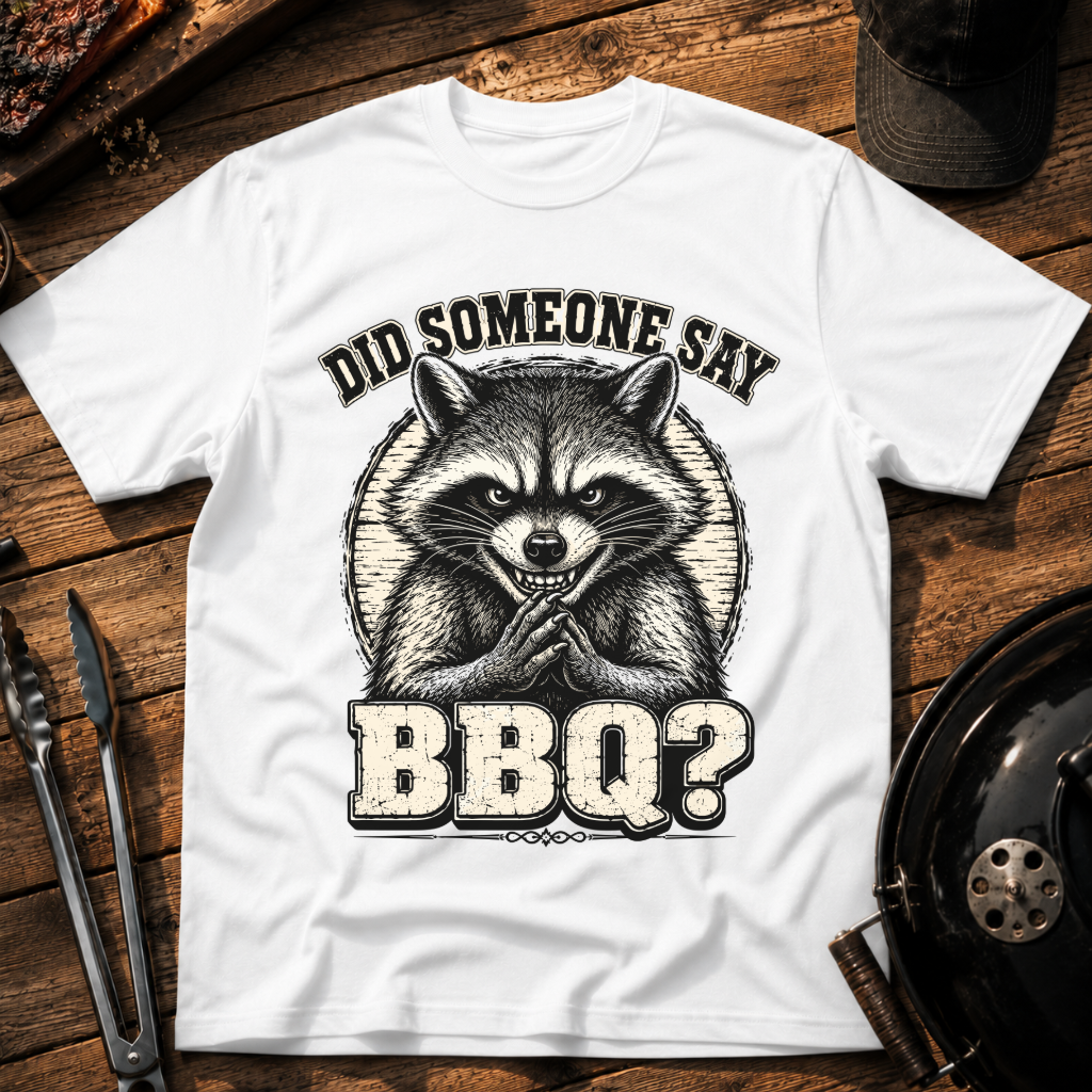 BBQ Raccoon T-Shirt