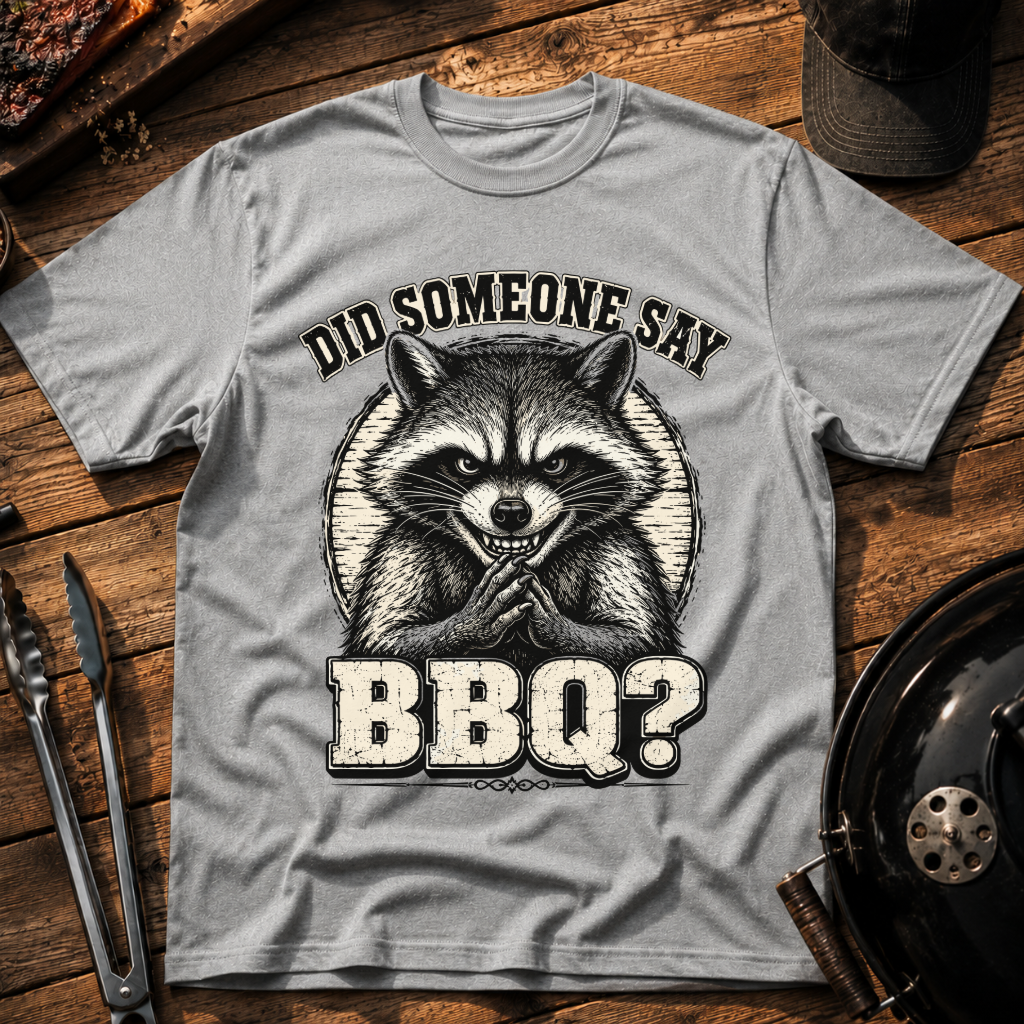 BBQ Raccoon T-Shirt