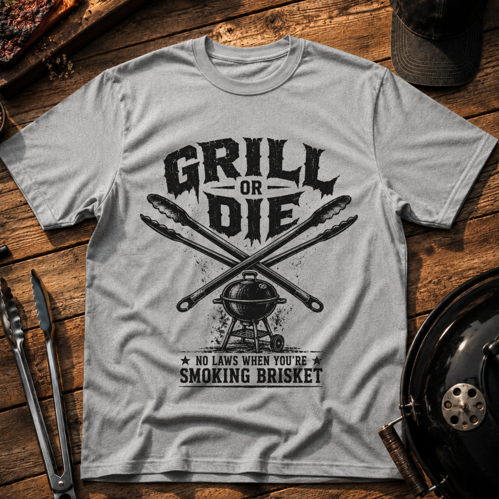 Grill or Die T‑Shirt