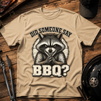 BBQ Raccoon T-Shirt