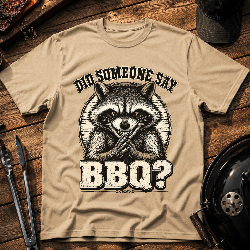 BBQ Raccoon T-Shirt