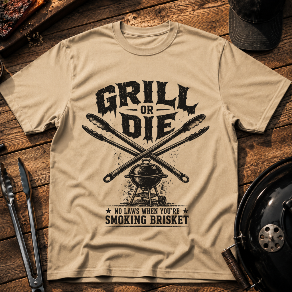 Grill or Die T‑Shirt